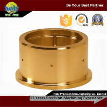 CNC Brass Parts Manufacturing Nickel Plated Finish Brass Machining Part